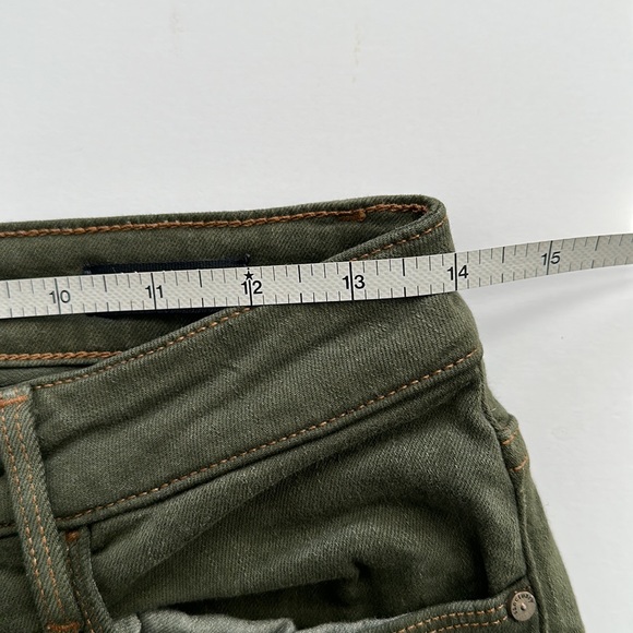SANCTUARY DENIM Social Ankle Skinny Standard Rise Camo Print Green Sz. 28 / 6 - Picture 11 of 13